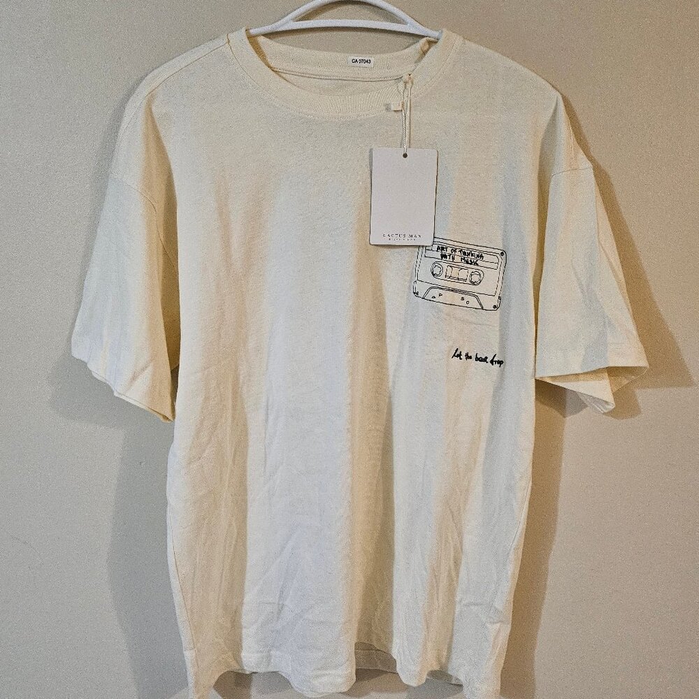 Cactus Man Men's Short Sleeve Graphic T-Shirt - Size M
